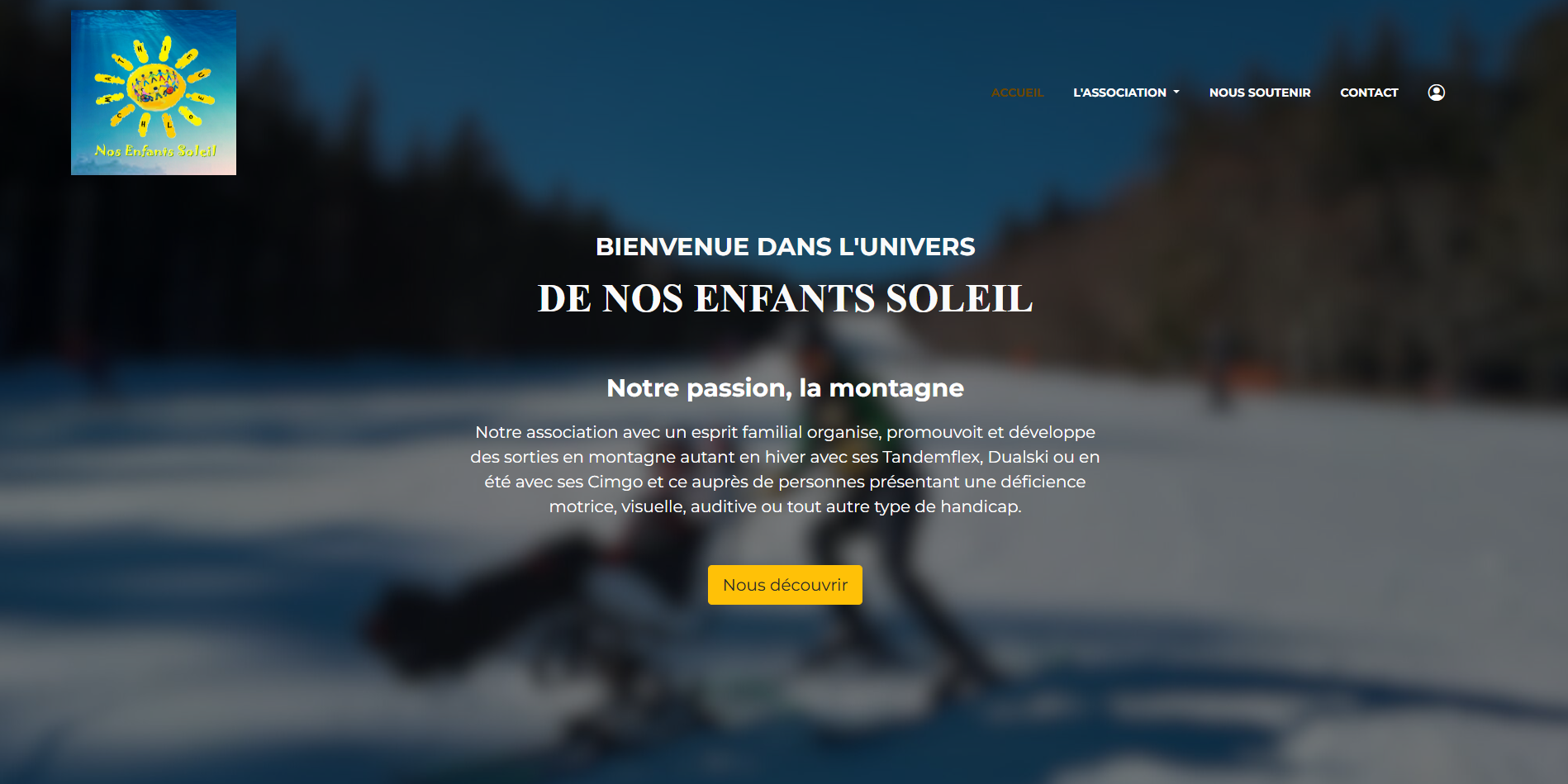 Illustration de site vitrine